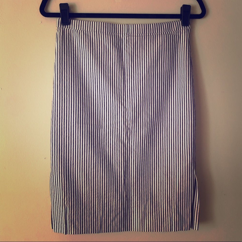Pinstripe Pencil skirt J.CREW. Size 00